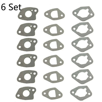 Set of 6 Carburetor Gasket Kits for Honda GX160 GX200 168F 170F