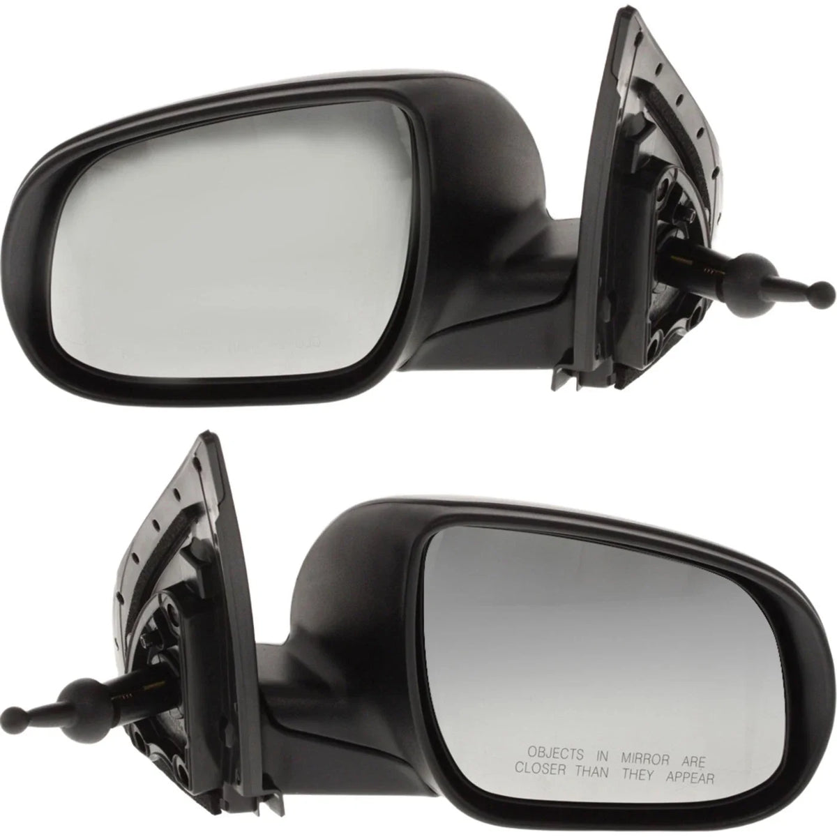 Manual Remote Mirrors Set (2 Units) for Hyundai Accent (2010-2011)