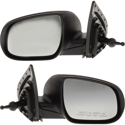 Manual Remote Mirrors Set (2 Units) for Hyundai Accent (2010-2011)