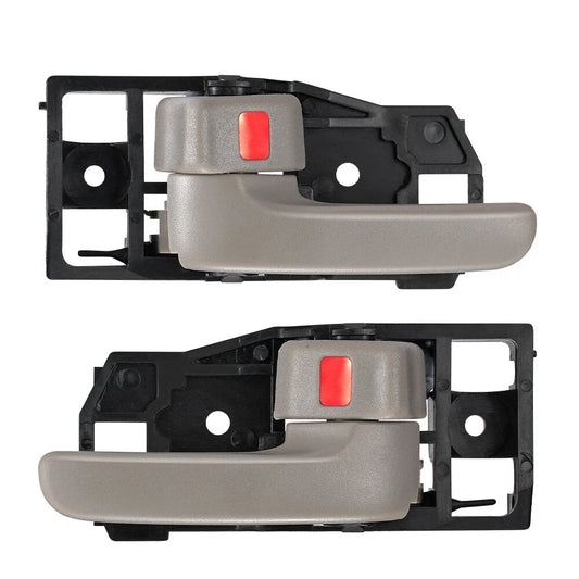 Pair Front Interior Door Handles for Toyota Tundra (2000–2006) Beige