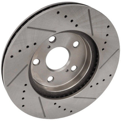Front and Rear Brake Disc Rotors for IS250 Lexus 2006-2015