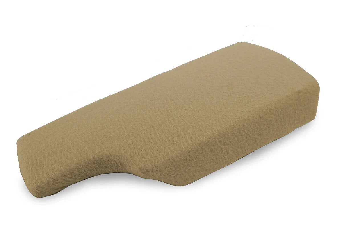 Fleece Console Lid Armrest Cover for Porsche 987 Cayman (2005–2012) Beige