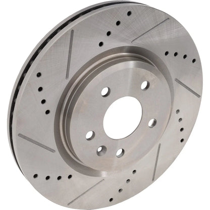2011–2019 Ford Explorer Drilled & Slotted Brake Disc