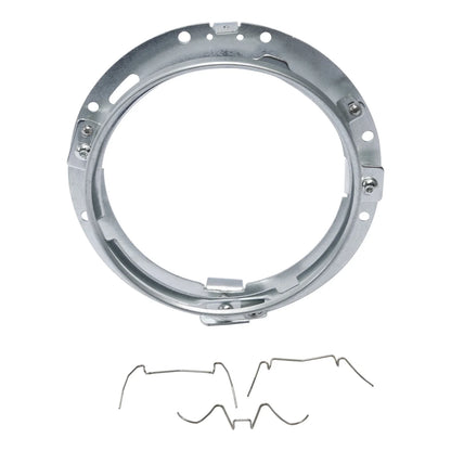 7" Headlight Lamp Bracket - HID LED for Harley Softail & Touring