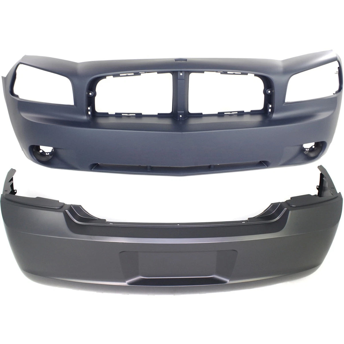 Set of 2 Bumper Covers for (4806179AE, 4806188AD)