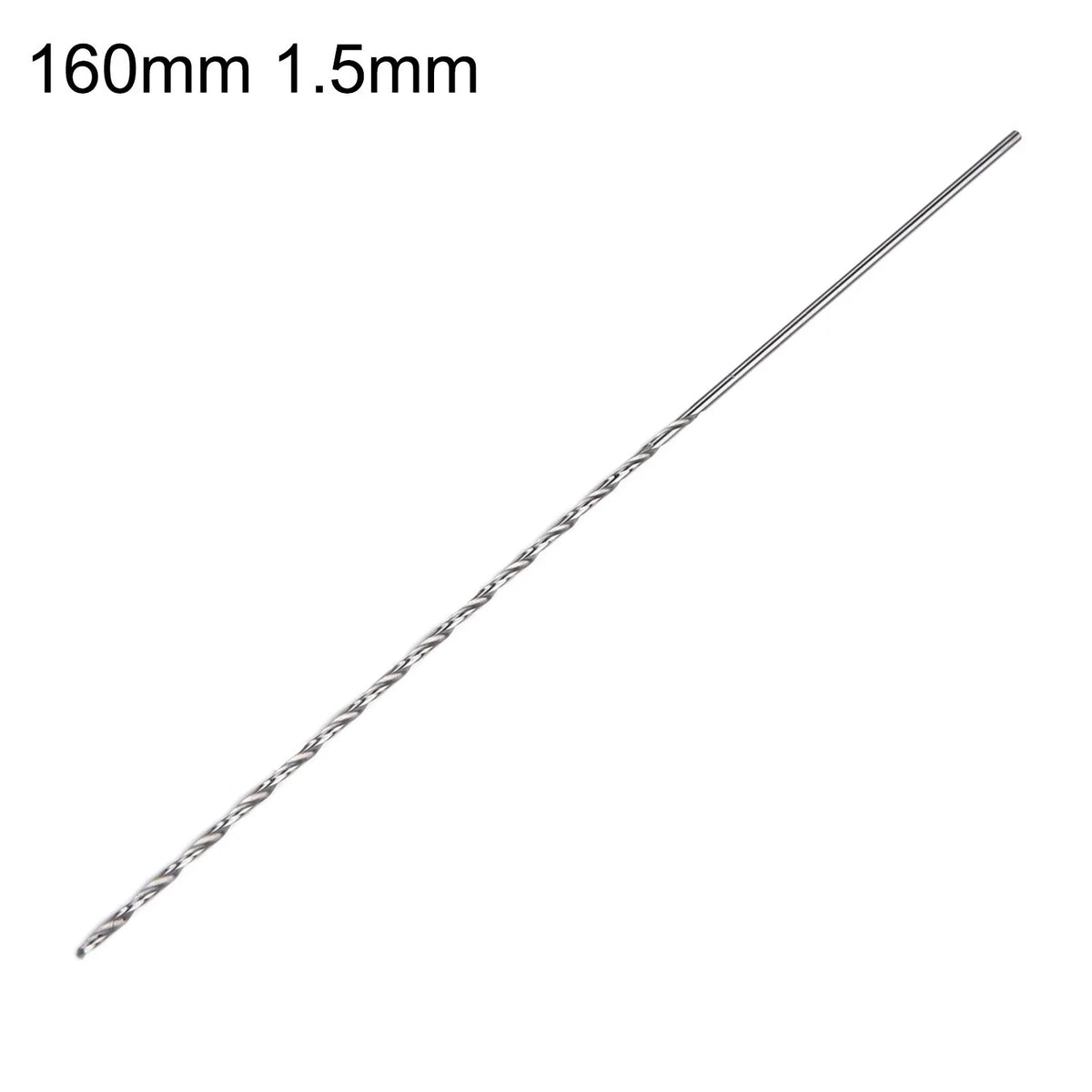 Extra Long HSS Drill Bit Set (1.5mm to 5.5mm, 160mm Length)