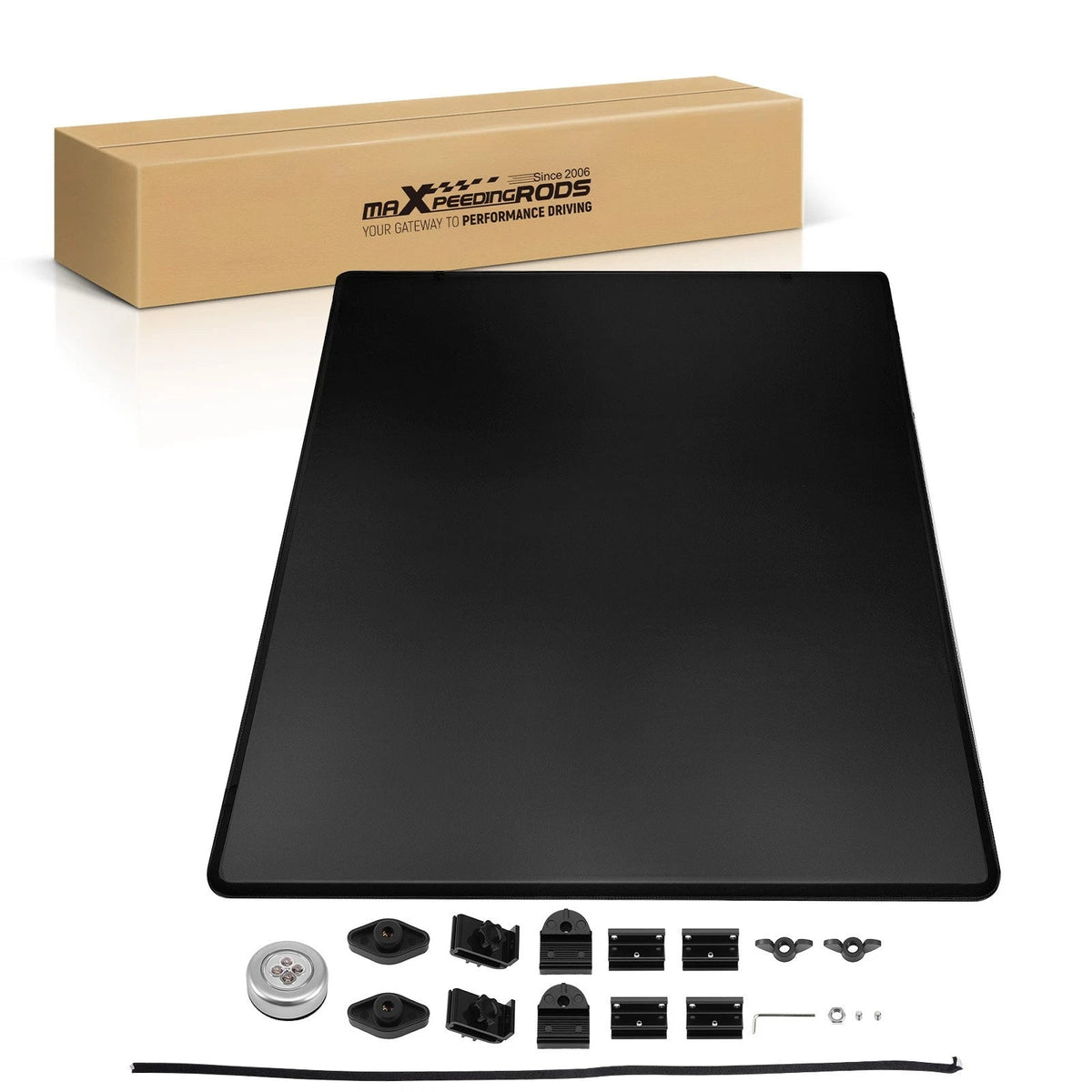 5.5ft Tri-Fold Vinyl Tonneau Cover for Toyota Tundra (2007–2026)