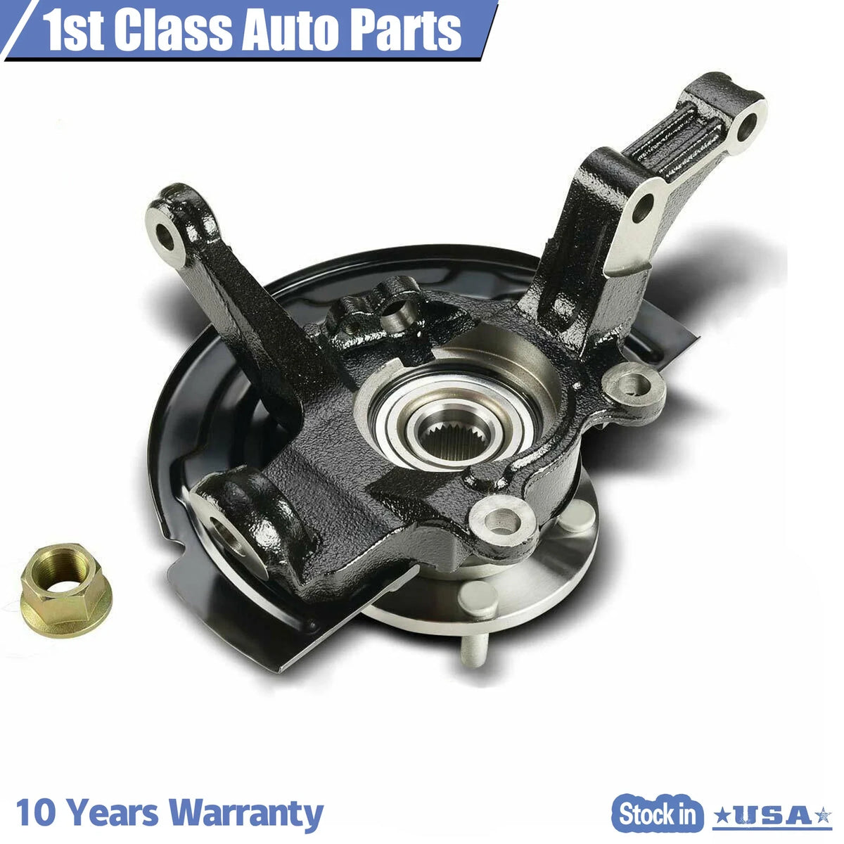 Front Left Steering Knuckle for Nissan Altima (2002–2006)