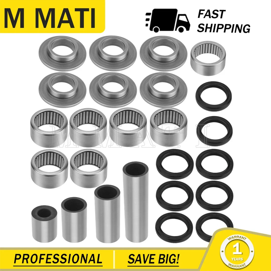 Seal Kit for Swing Arm Linkage Bearings - Arctic Cat 400 DVX (2004-2008)