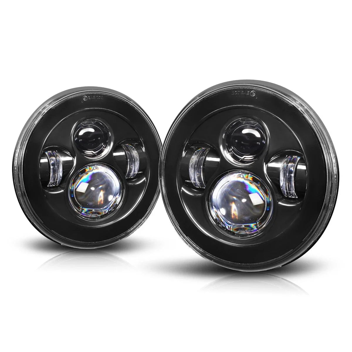 Full LED Projector Headlights for Jeep Wrangler JK (2007–2018)
