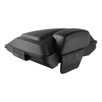 Matte Black Razor Trunk Backrest Pad for Touring Models (2014-On)