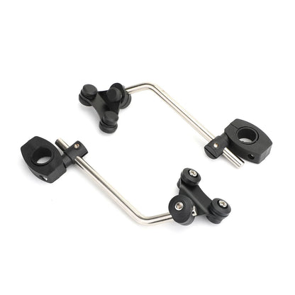 7/8" 22mm Universal Handlebar Mount Windscreen Bracket Clamp