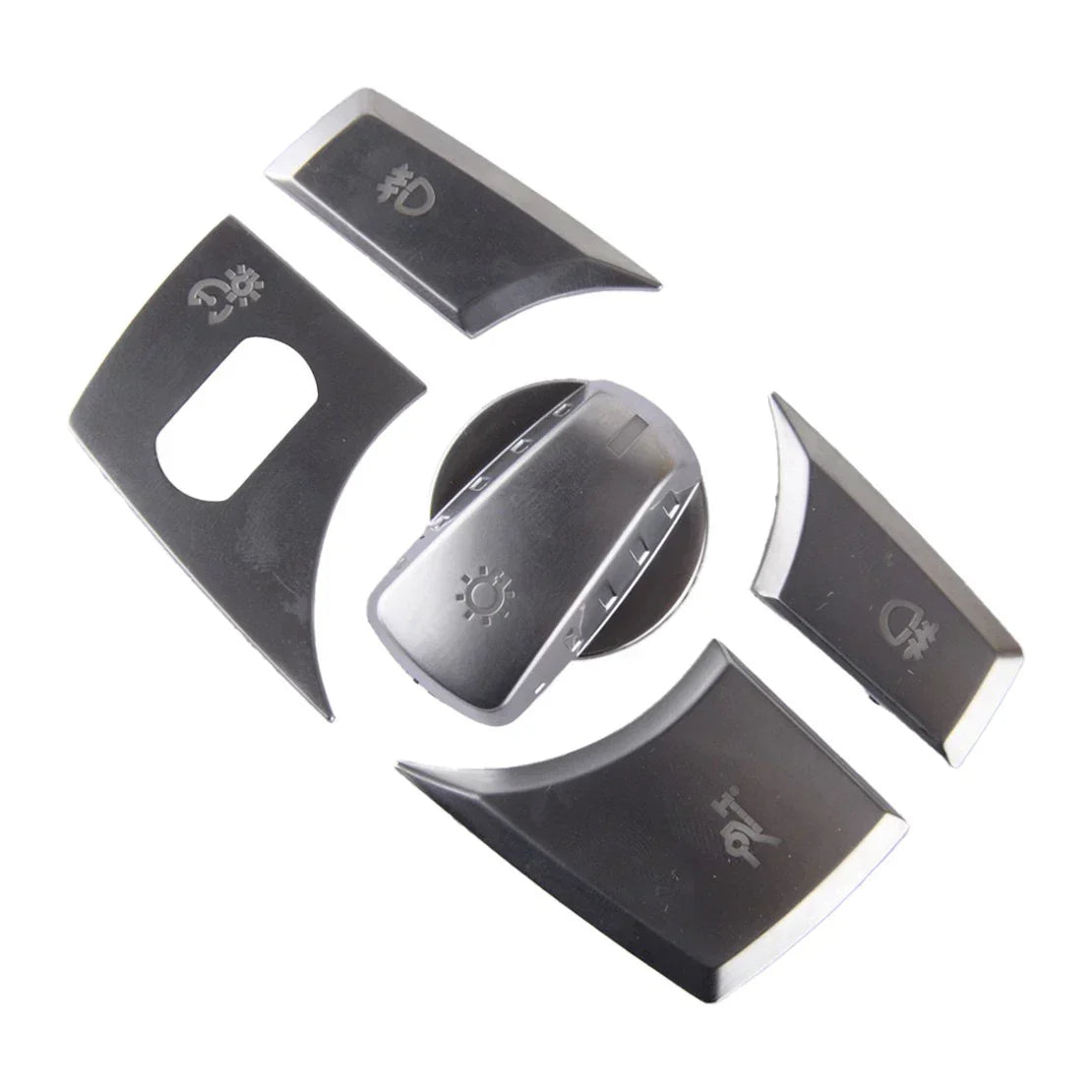 Set of 5 Headlight Switch Trims for 2008-2013 BMW X5 E70