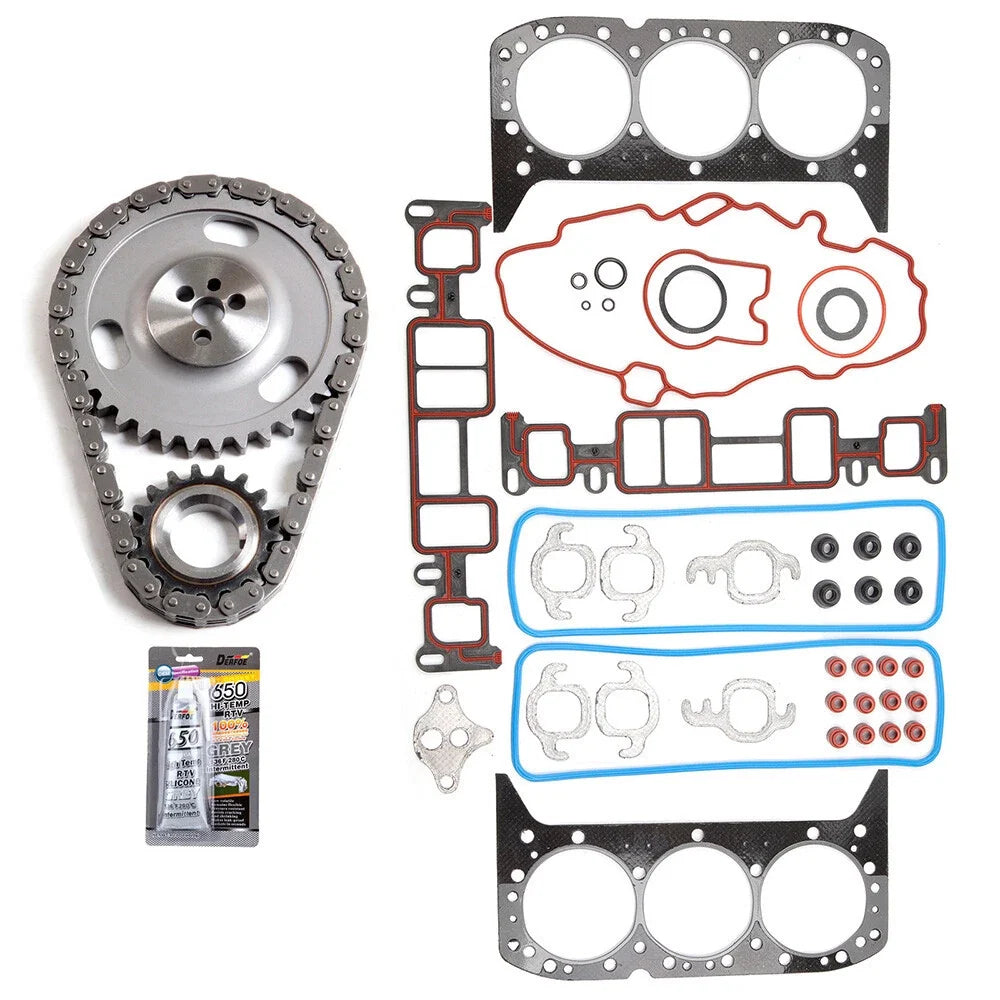 Timing Chain Kit with Head Gasket Set for C1500 1996-1998 Chevrolet GMC