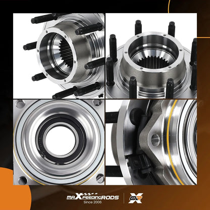 Front LH RH Hub & Bearing for Ford F-350 Super Duty (2017-2022) 8 Lugs