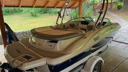 Teak Flooring Cockpit Pads EVA Foam for Sea Ray 185 Sport (2010)