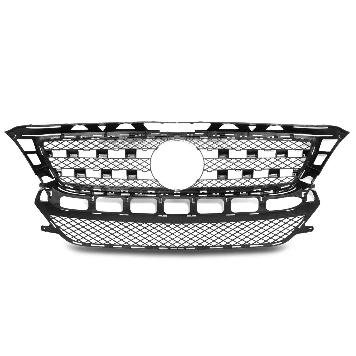 Diamond Mesh Hood Grille Frame for Benz CLS550 (2012-2015)