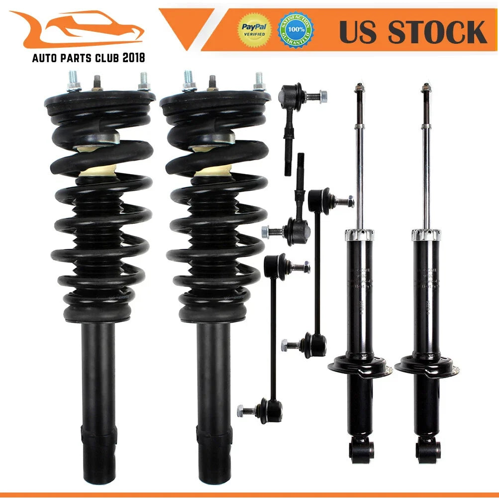 Strut Assemblies and Sway Bar Links Kit for Kia Optima Hyundai Sonata (2001–2005)