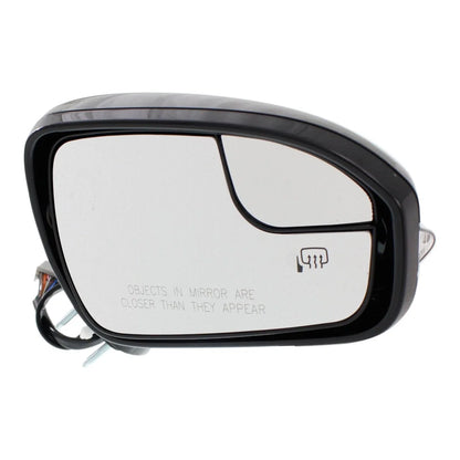 2013-2014 Ford Fusion Right Side Power Mirror - Manual Fold, Paintable Memory