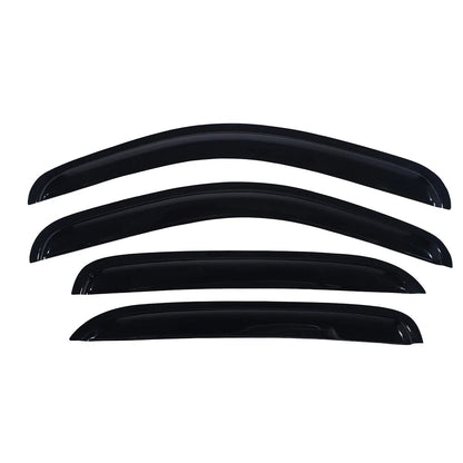 4-Piece Window Visors for 2007-2014 Chevy Silverado 1500 Crew Cab