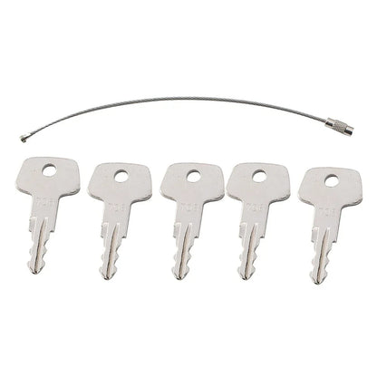 5PCS Fuel Cap 706 Key for Liebherr Heavy Equipment Model J2