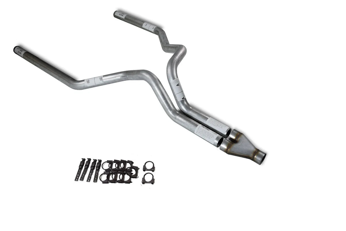 3" Dual Exhaust Kit Y Pipe for Dodge Ram 1500 (1994–2003)