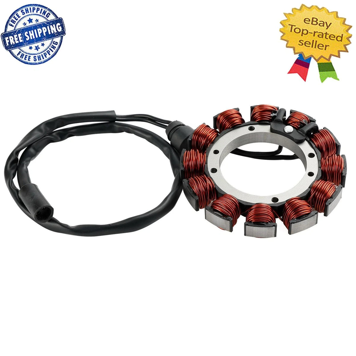 Single Phase Stator Assy for Sportster 883 1200 (1991–2006) Repl.# 29967-89C