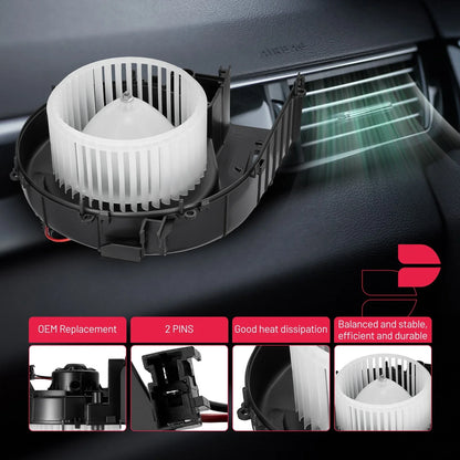 A/C Blower Motor Fan for Nissan Altima 2.5L L4 2002-2004