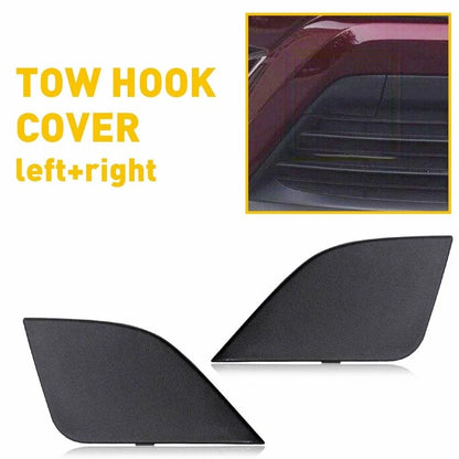 Tow Hook Eye Cover Set for Front Bumper - Toyota RAV4 (2016-2018)