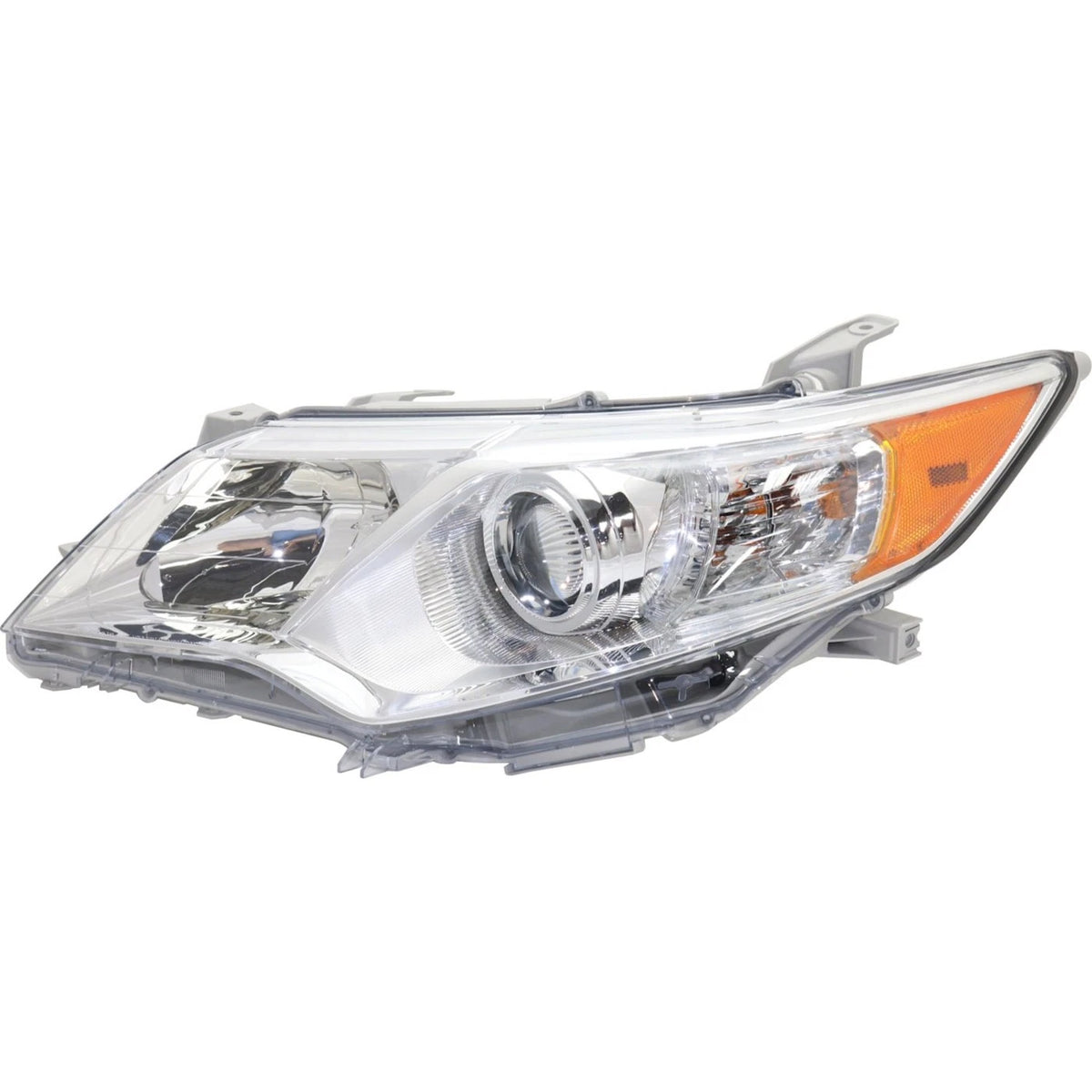 Halogen Headlight Set for Toyota Camry L/LE/XLE/Hybrid (2012–2014) with Bulbs