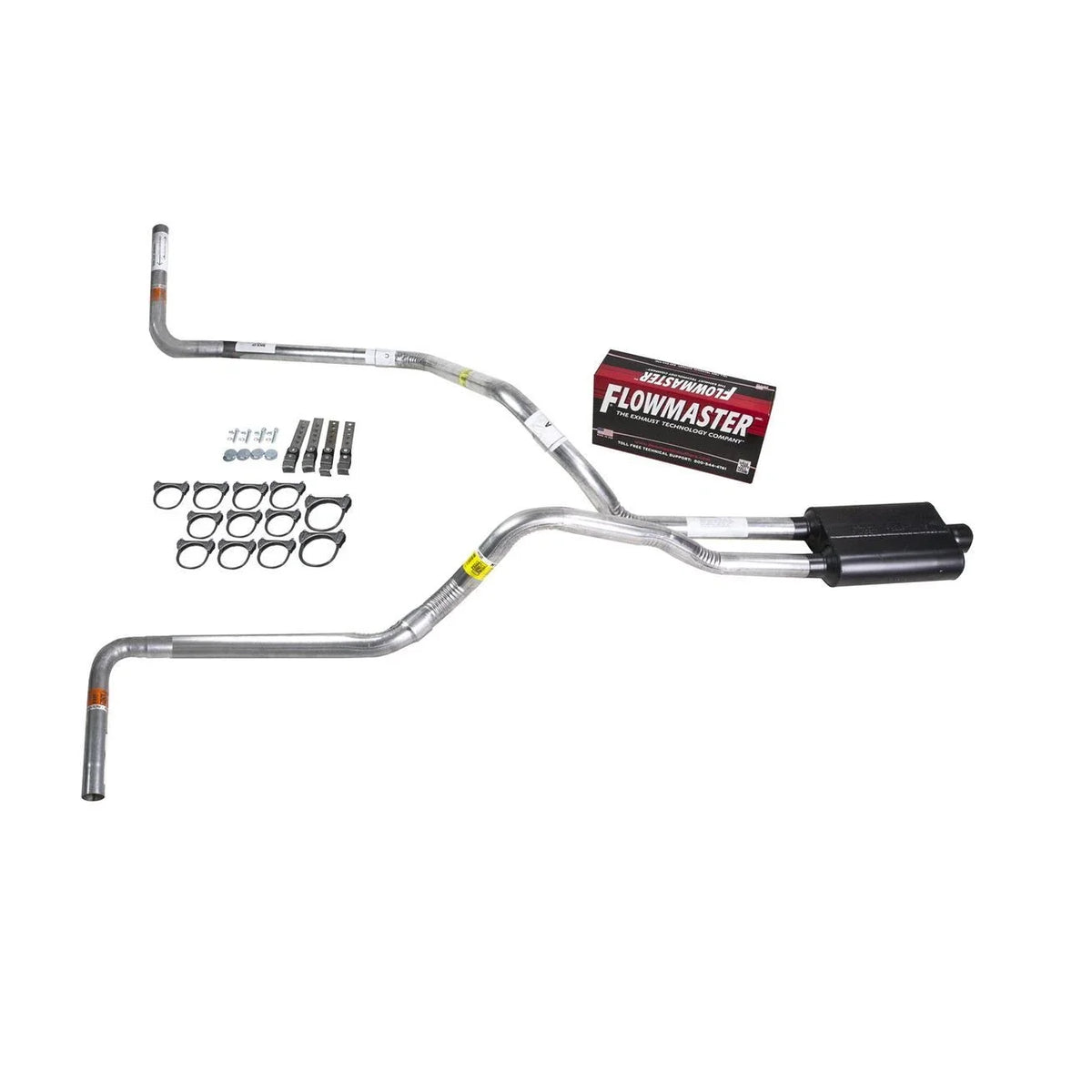 Flowmaster Super 44 Dual Exhaust 2.5" Pipe for Silverado (2007–2013)