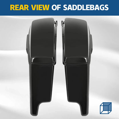5" Stretched Hard Saddlebag Latch for Harley CVO Road Street Glide (2014–2024)