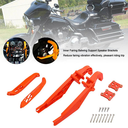 Speaker Brackets for Inner Fairing Batwing on Harley Electra 1996-2013