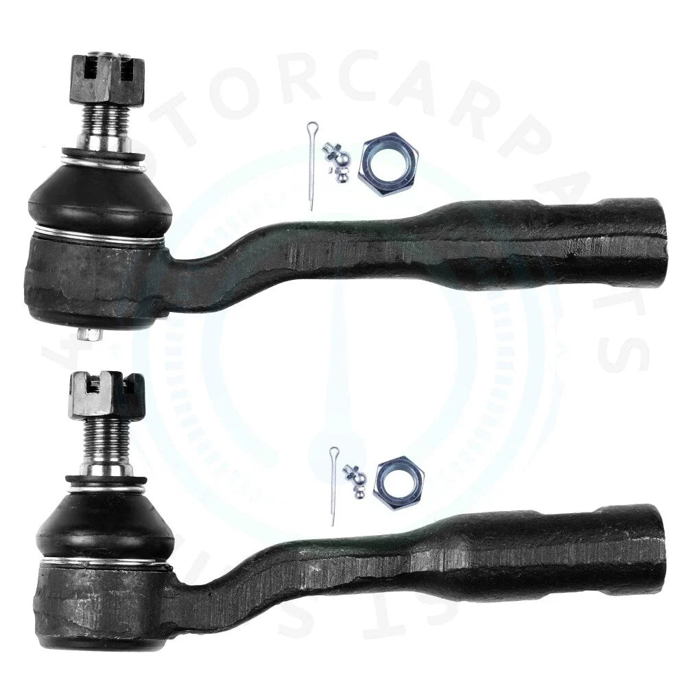 2X Front Outer Tie Rod Ends for Toyota Tundra Sequoia (2003–2006)