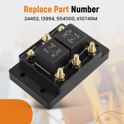 Relay Module 6 Terminal Forward + Reverse for Snow Plow (Winch, Tarp)