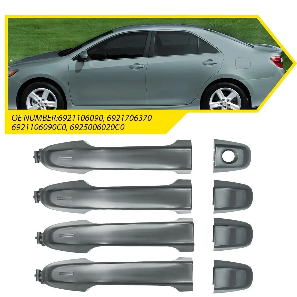 Set of 4 Outside Door Handles 1G3 Code for 2012–2017 Toyota Camry
