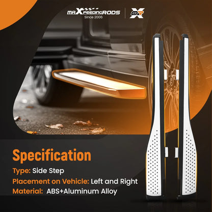 Running Board Steps for Honda CR-V (2012–2016) - Non-Slip Side Bars