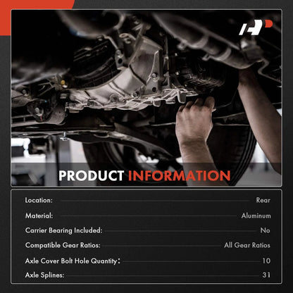 Limited-Slip Differential 31 Spline for 9 in. Ford (Year Range)