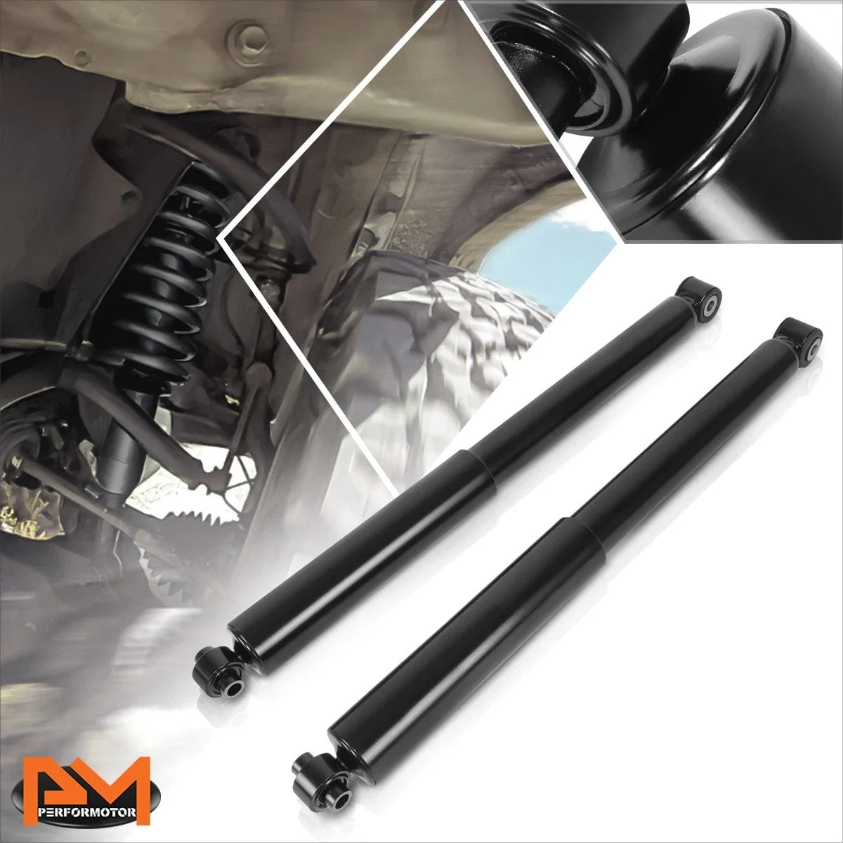 2-Piece Shock Absorber Set for Jeep Grand Cherokee Commander 2005-2010