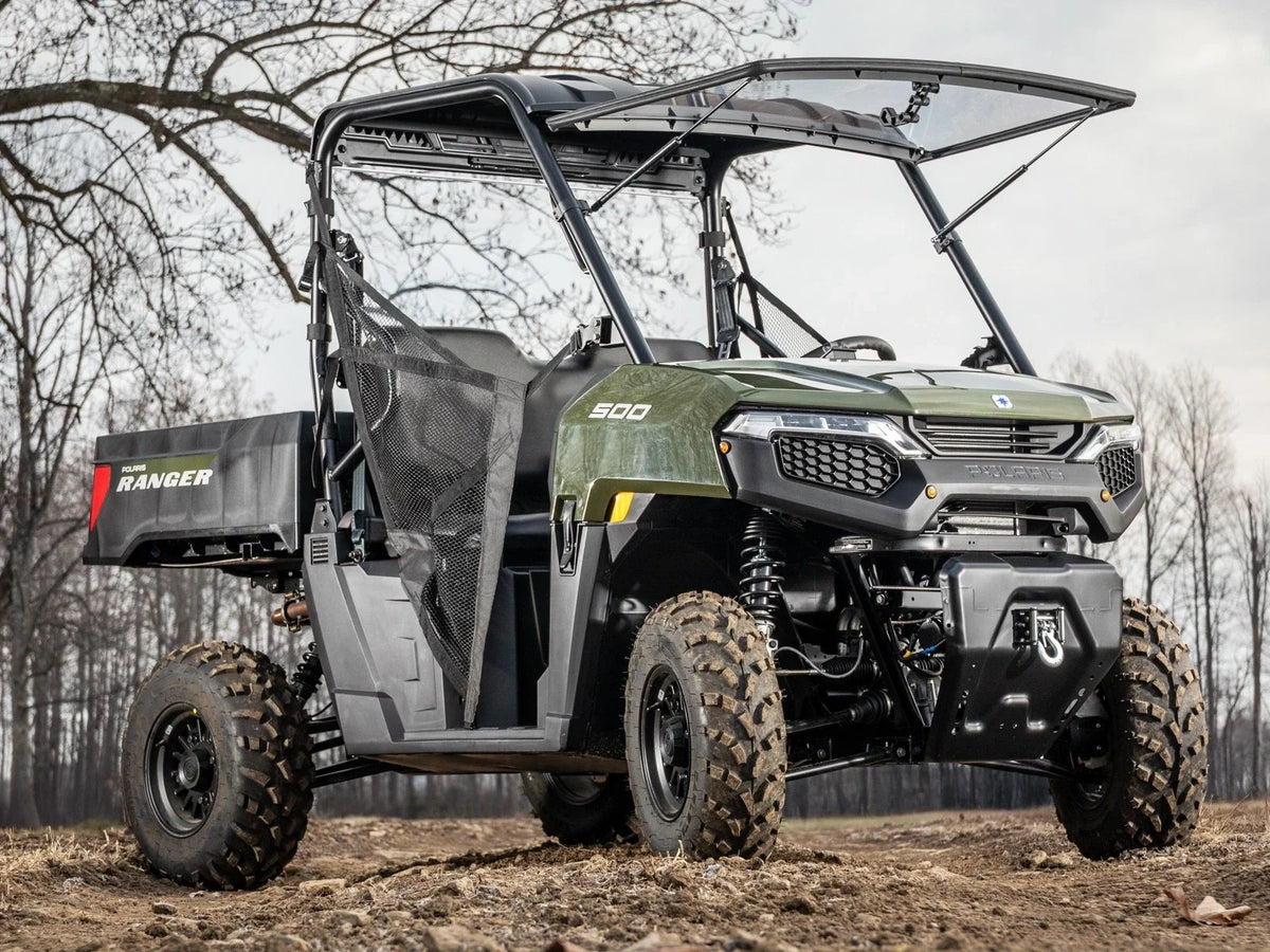 Scratch-Resistant Windshield for Polaris Ranger 500 (2026+) - Flip