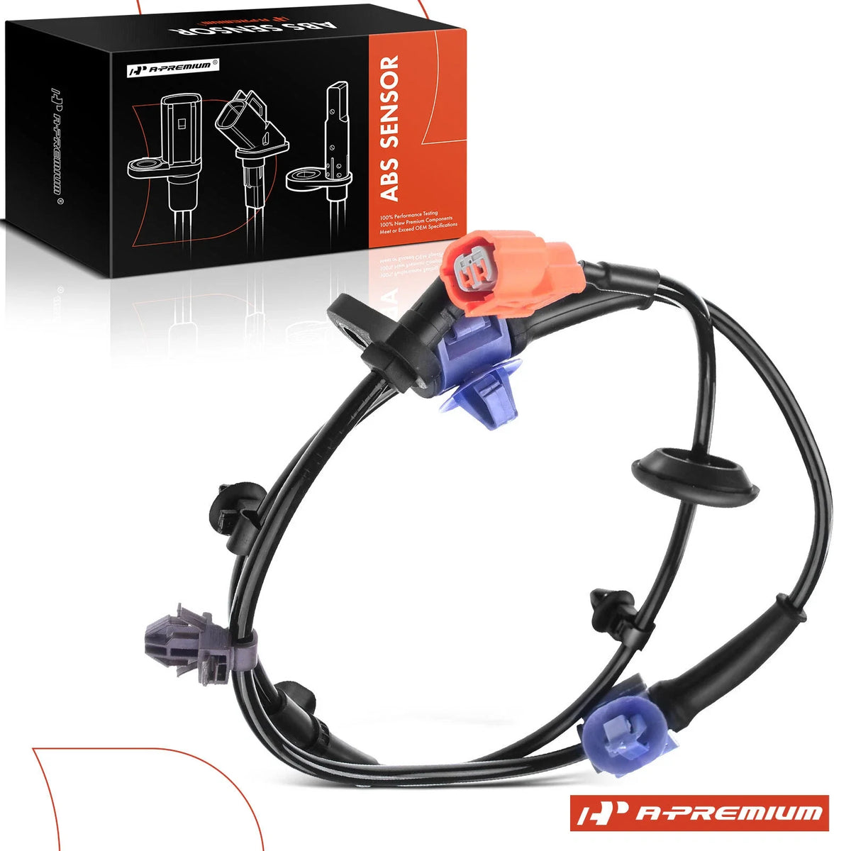 Front Left ABS Wheel Speed Sensor for Honda Fit (2007–2008)