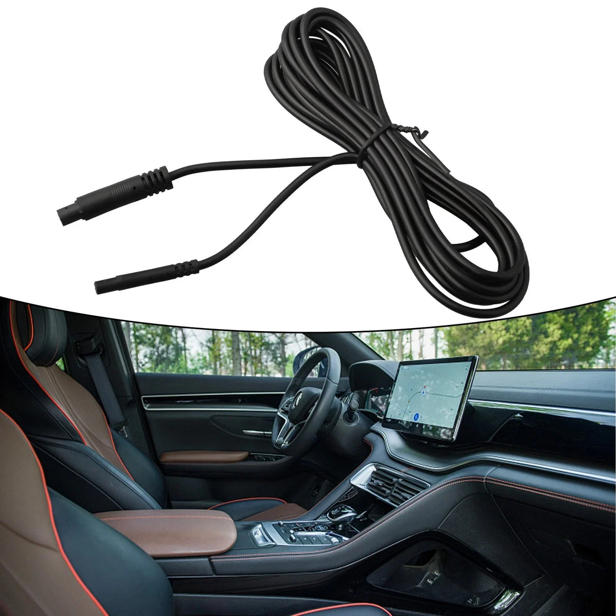 4-Pin Extension Cord for Black Parking Camera (2010–2023)