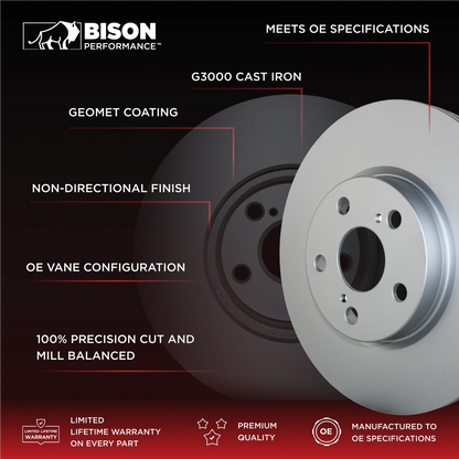 Front Rear Brake Kit Disc Rotors & TRW Pro Ceramic Pads for Ford F-150 (2012–2019)