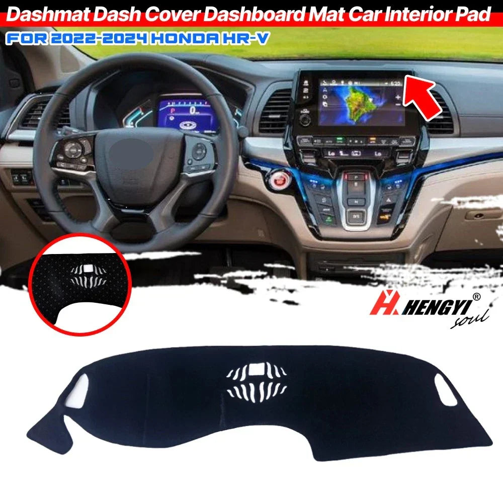 Anti-Slip Dashboard Cover Mat for Honda HR-V (2023-2025)