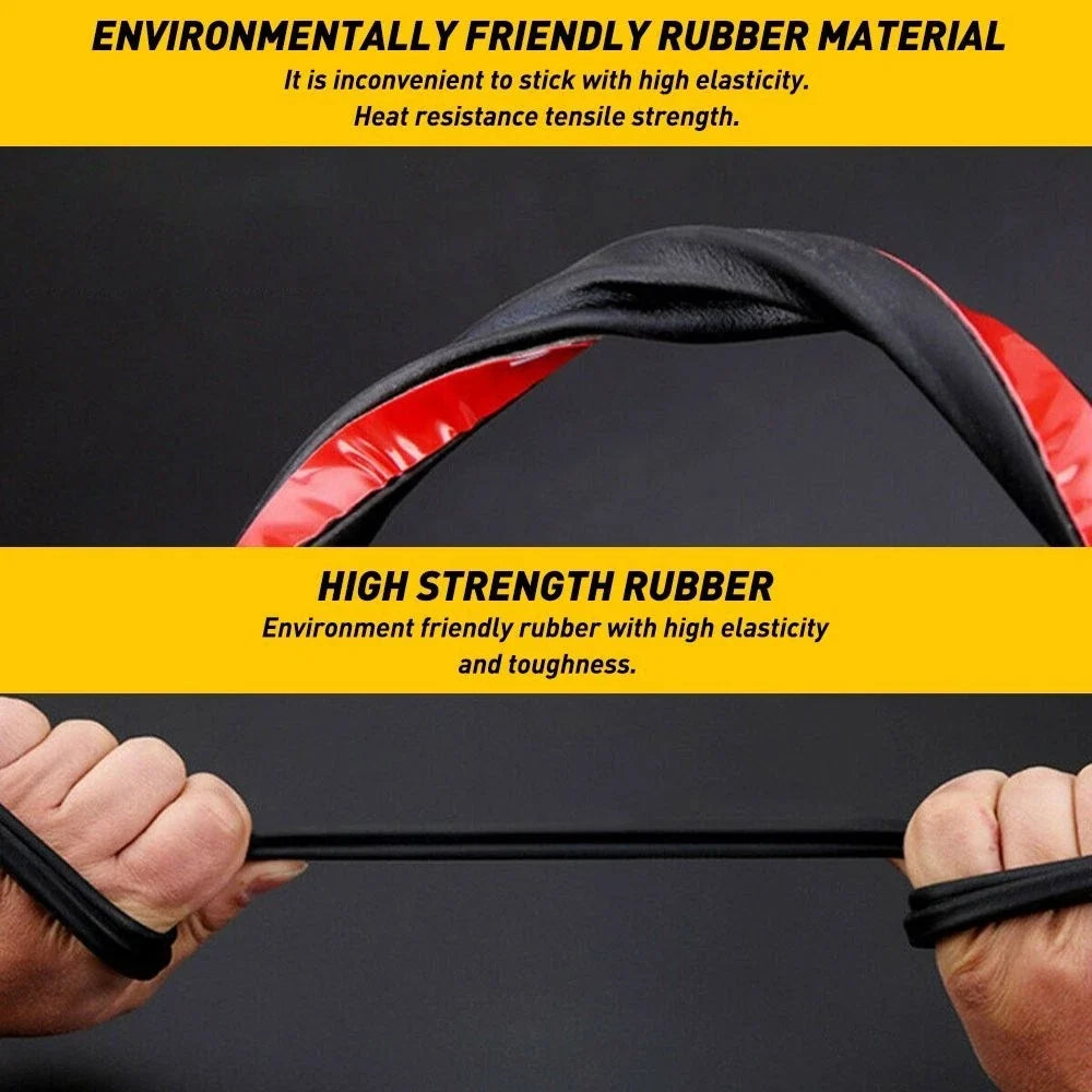10M L-Shape Door Rubber Seal Strip for Universal Vehicles
