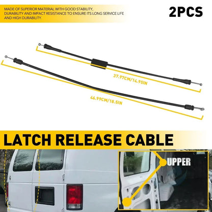 Rear Left Cargo Door Latch Cable for Ford E150 E250 E350 E450 92-09