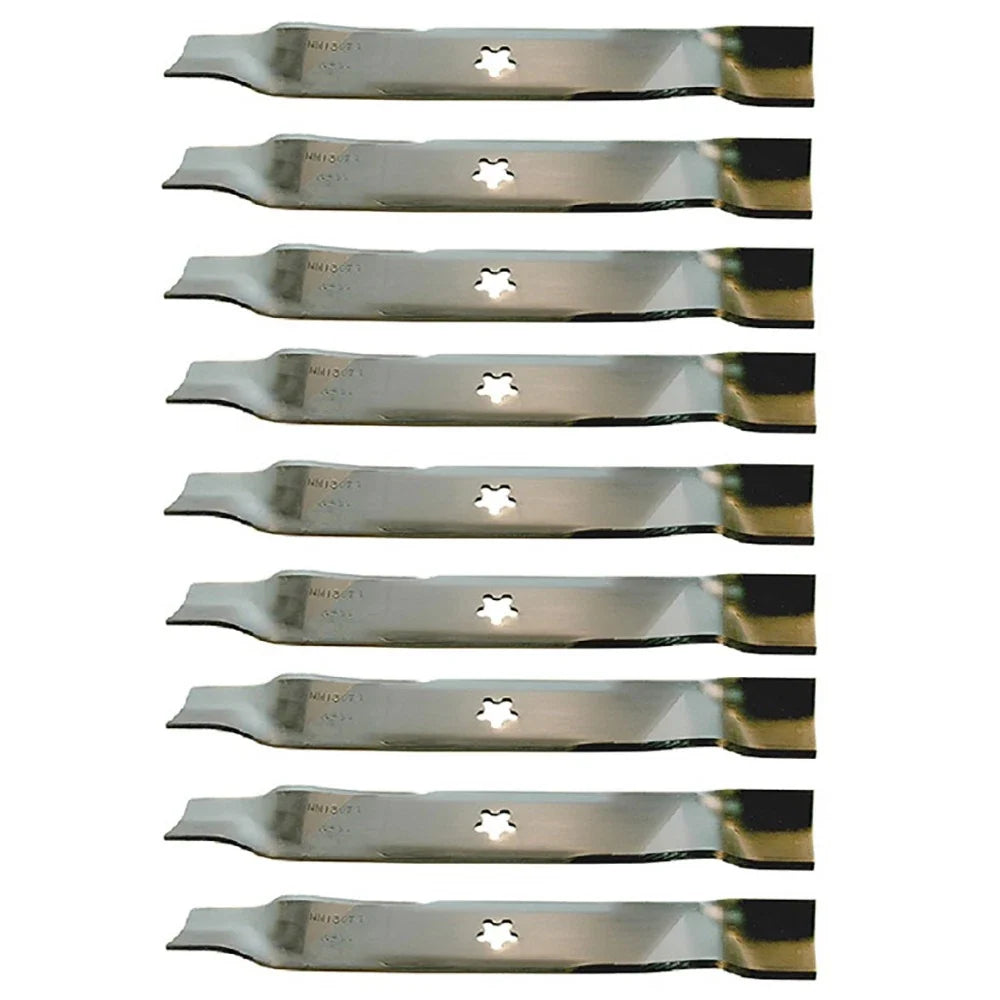 9 High Lift Blades for Craftsman Husqvarna 46" Deck (Fits 157033 176084 170698)