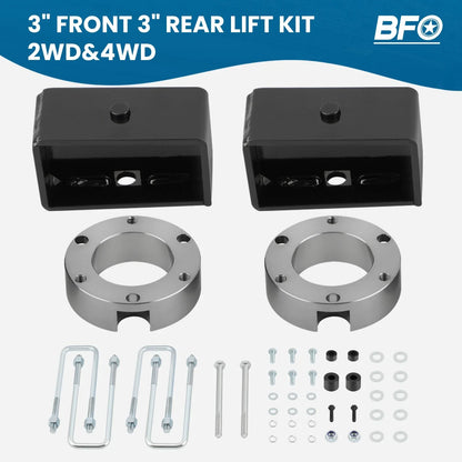 3-Inch Lift Kit for Toyota Tacoma 2WD 4WD (1995–2004) Differential Drop