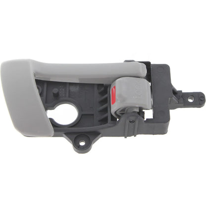 Set of 2 Interior Door Handles for Hyundai Santa Fe (2007–2012) Gray Plastic
