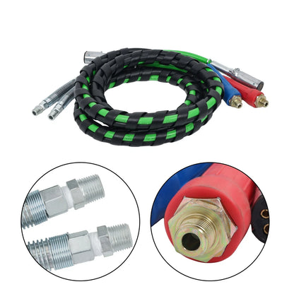 3FT Hose Assembly for Air Line with 4 Connectors Included